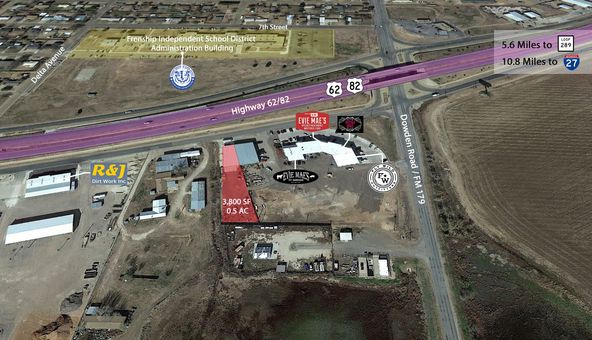 Office/ Warehouse with Stack Yard in Wolfforth: 207 Highway 62-82, Wolfforth, TX, 79382